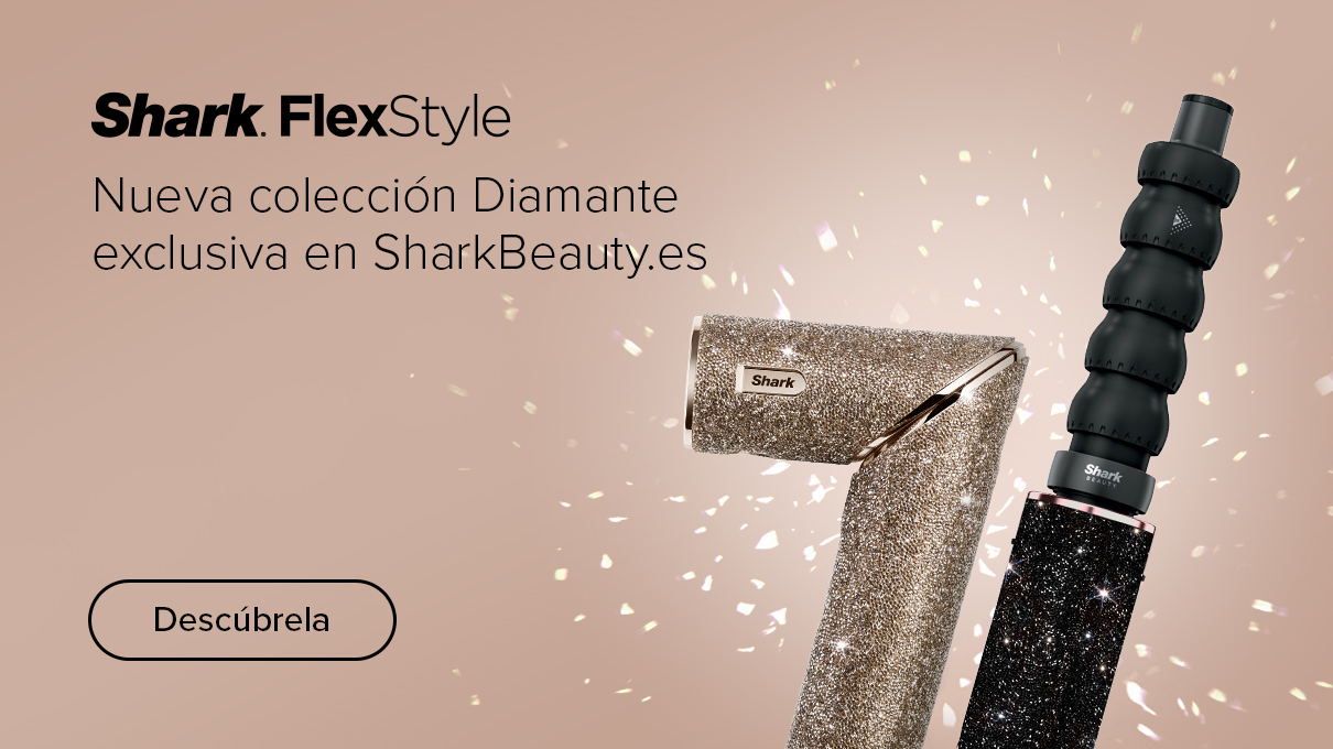 Nueva colección Diamante exclusiva en SharkBeauty.es: moldeador y secador 5 en 1